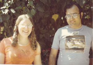 Ann and Kanwal in 1973