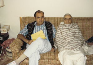 With Baji in 1989