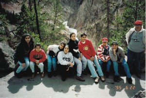 Gang at Yellowstone